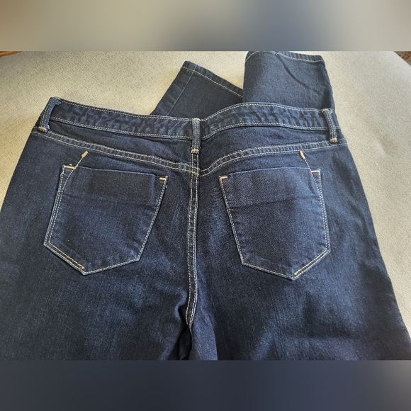 Mossimo Mid-Rise Bootcut Dark Wash Denim Jeans 12 S/C - Picture 3 of 4